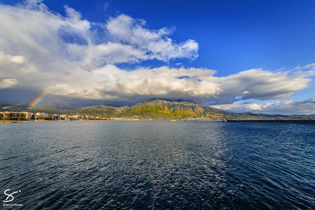 Rainbow over Taygetus